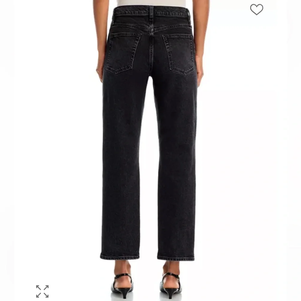 Frame The Borrowed Washed Black Straight Jeans‎ size 29 - Picture 2 of 10